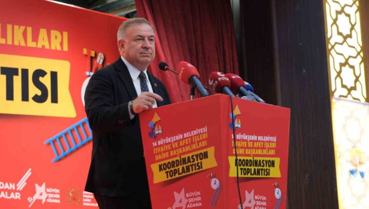 CHP’li 14 Büyükşehir Belediyesi, “İtfaiye ve Afet İşleri Daire Başkanlıkları Koordinasyon Toplantısı” düzenledi