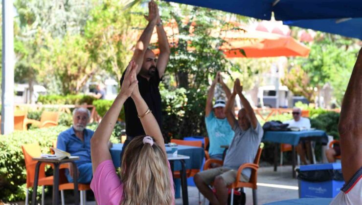 Emekli kahvelerinde ‘Sağlıklı Yaş Al’ etkinlikleri başladı