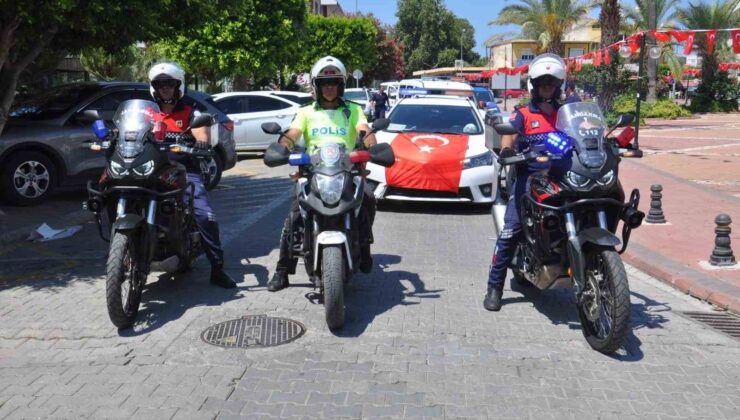 Gazipaşa’da 15 Temmuz Konvoyu düzenlendi