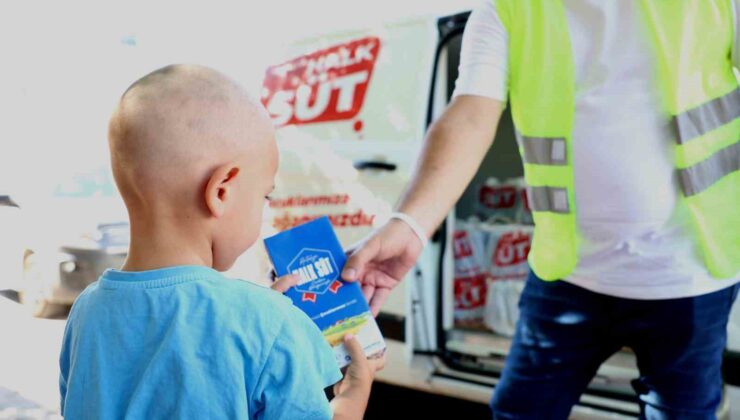 Halk Süt’ten 26 bin 103 çocuk faydalandı