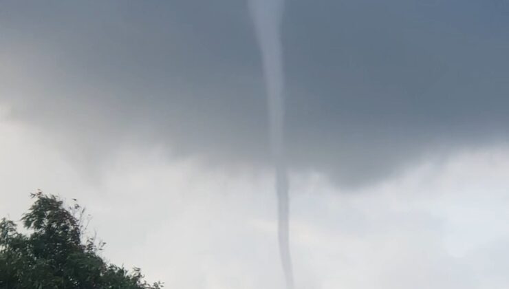 Hatay’da Akdeniz semalarında hortum