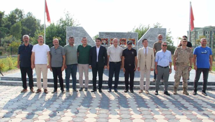 Hatay’da teröristlerin saldırısında şehit olan polis memurları anıldı