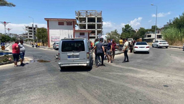 İki otomobilin çarpıştığı kazada 1 kişi yaralandı