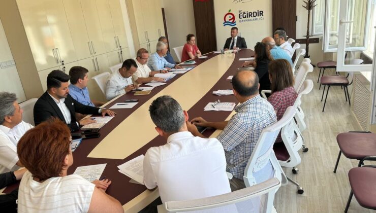 Isparta’da ’Hayat Boyu Öğrenme ve Planlama’ toplantısı yapıldı