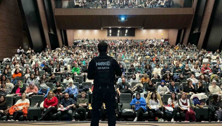 Isparta’da narkotik ekiplerince bin 650 öğretmene eğitim verildi