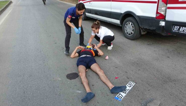 Kaza yapan akrabasına yardıma giderken kaza geçirdi