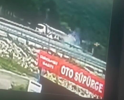 KYK Yurt Müdürü ve yurt personelinin öldüğü kazanın görüntüsü ortaya çıktı