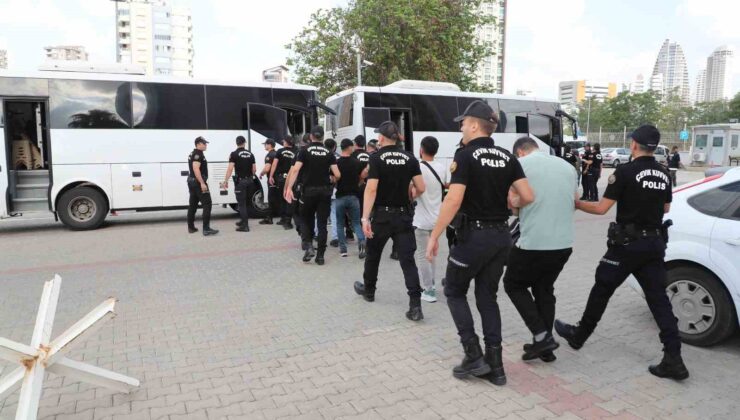 Mersin merkezli yasadışı bahis operasyonu: 71 gözaltı