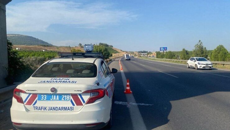 Mersin’de jandarma yerli radar sistemini kullanıyor