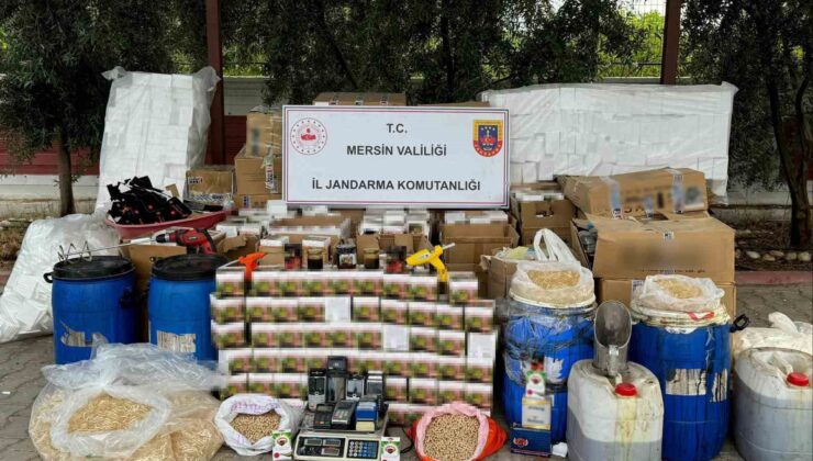 Mersin’de sahte ilaç yapan 2 şüpheli yakalandı