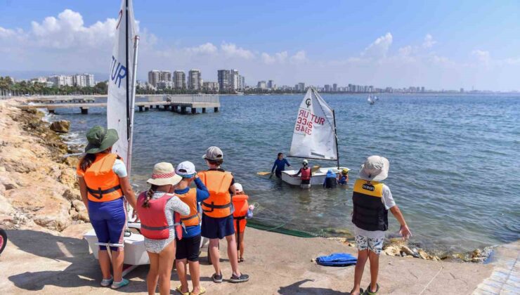 Mersin’deki Su Sporları Merkezi büyük ilgi görüyor