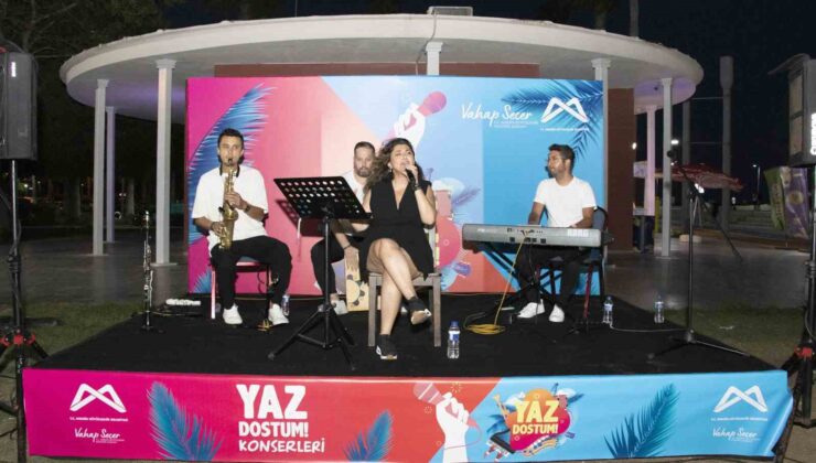 Mersinliler ’Yaz Dostum’ konserleriyle müziğe doyuyor