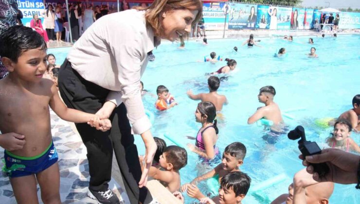 Seyhan Belediyesi yüzme havuzları ilgi görüyor