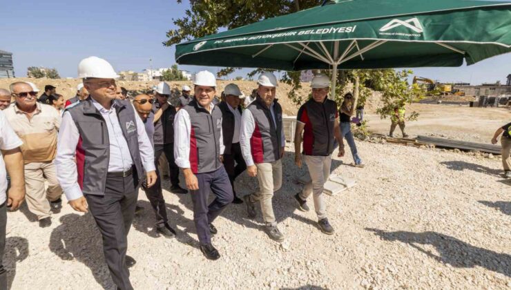 Silifke Sosyal Yaşam Merkezi inşaatı sürüyor