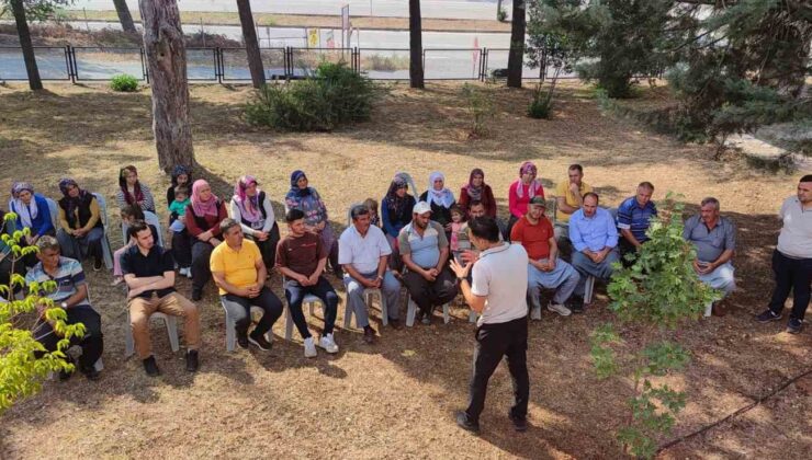 Tarsus’ta yangın gönüllülerine eğitim verildi