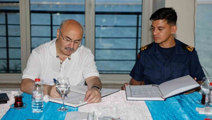 Vali Köşger’den Ana Konteyner Liman Alanı ile sahillere inceleme ziyareti