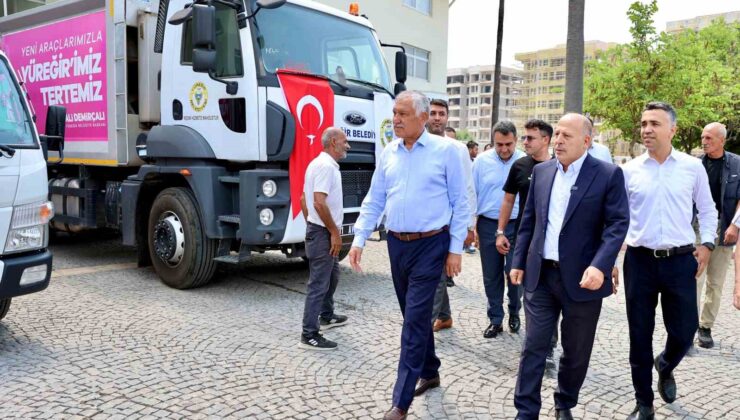 Yüreğir Belediyesine 7 yeni araç