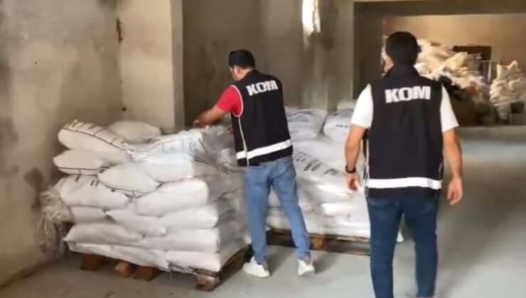 Yurt dışına gönderiliyormuş: Mersin’de 50 ton kaçak ve sahte deterjan ele geçirildi