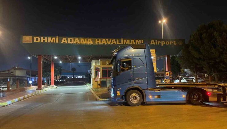 Adana Havalimanı’nda taşınma işlemleri başladı