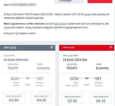 Adana Havalimanı’nın ’ADA’ kodu artık tarih oldu