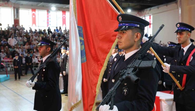 Adana’da 350 polis adayı mezun oldu