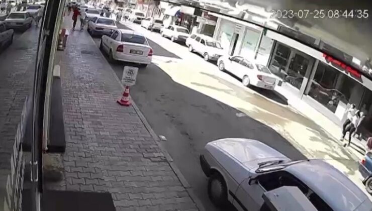 Adana’da deprem sonrası panik güvenlik kamerasında