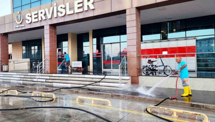 Alanya Belediyesi’nden adım adım temizlik