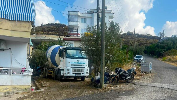 Alanya Belediyesi’nden engelli vatandaşa özel yol