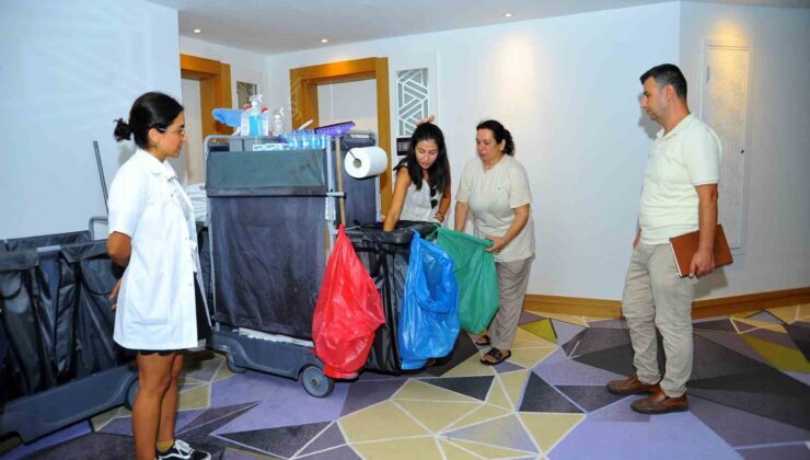 Alanya Belediyesi’nden turizm tesislerine Sıfır Atık eğitimi