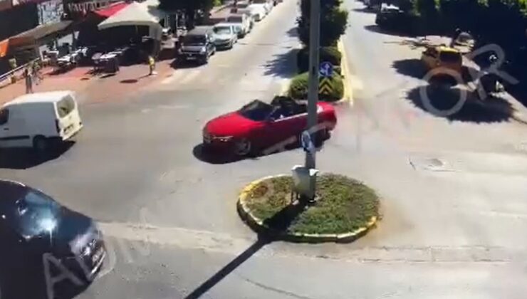 Alanya’da drift atan ehliyetsiz sürücüye ceza yağdı