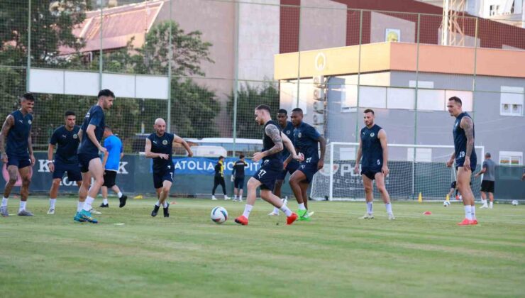 Alanyaspor, Başakşehir maçı hazırlıklarına başladı