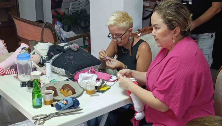 Antalya’da Ukraynalı ve Ruslar, kanserli çocuklar için bir araya geldi