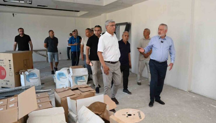 Başkan Başdeğirmen ”Amacımız gençlere modern tesisler kazandırmak”