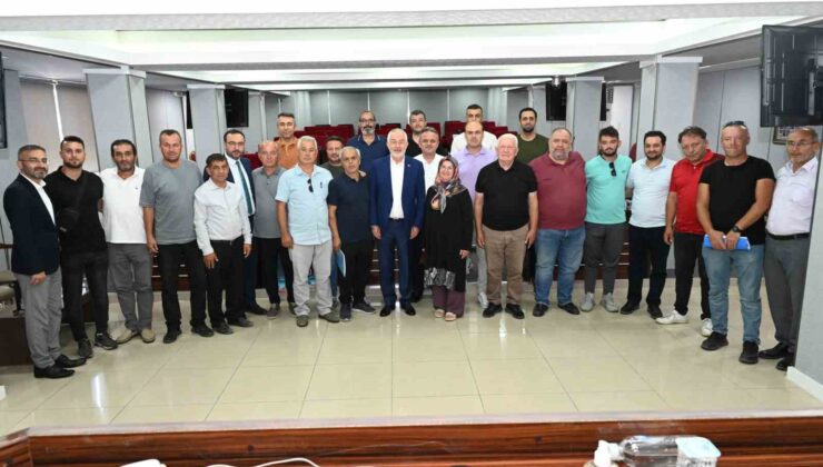 Başkan Başdeğirmen, amatör spor kulüp başkanlarıyla bir araya geldi