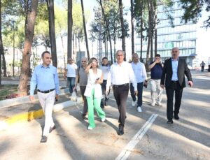 Başkan Kocagöz, eski MKE Pil Fabrikası yerleşkesini inceledi