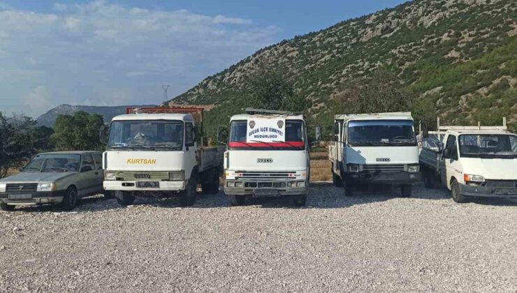 Burdur’da araçların motor ve şaselerini değiştiren 1 şahıs tutuklandı