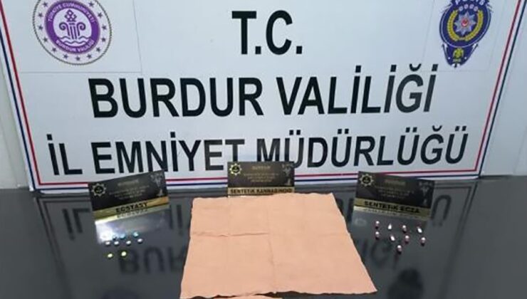 Burdur’da emniyet ekiplerinden uyuşturucu operasyonu: 3 şüpheli tutuklandı