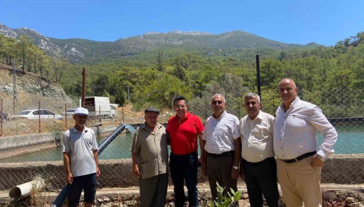 Büyükşehir’den Mavikentli çiftçilere sulama desteği