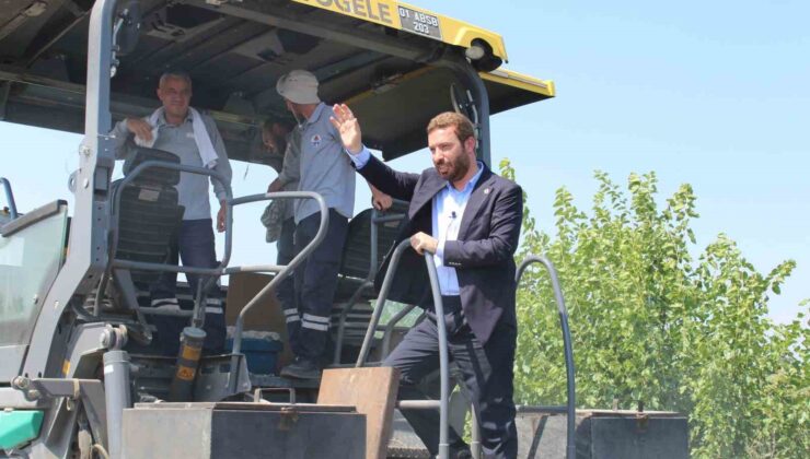 Ceyhan’a duble yol çalışması devam ediyor