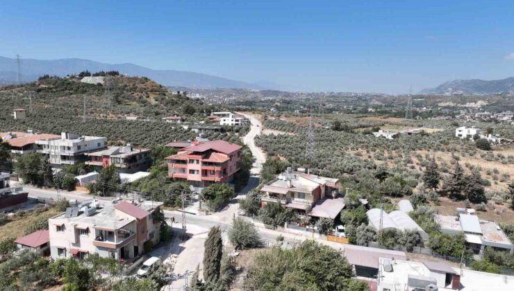 Defne ve Samandağ’da yol iyileştirmeleri devam ediyor