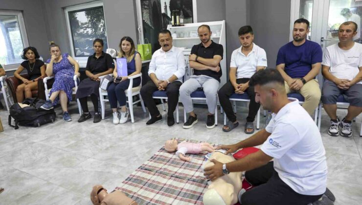 EKDAĞ personeline ilk yardım eğitimi