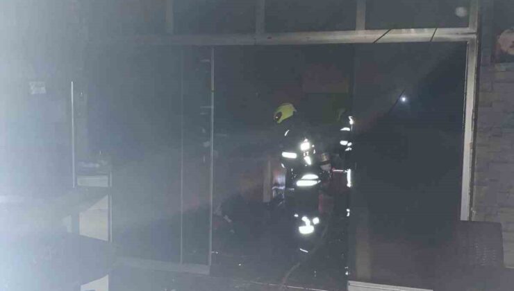 Elektrikli bisiklet aküsünden yangın çıktı