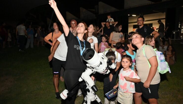 Gökyüzü tutkunları Dokuma Park’ta buluştu