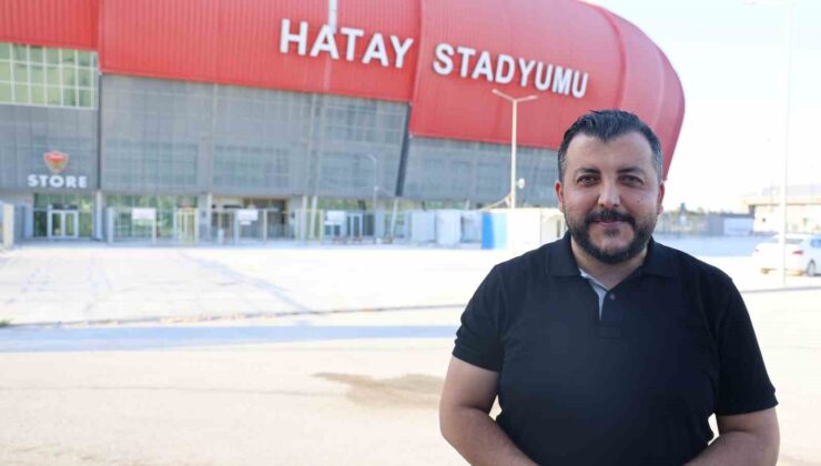 Hatay Stadyumu’nun önümüzdeki sezon yeniden Hatayspor’a ev sahipliği yapması planlanıyor