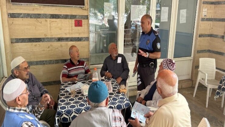 Isparta’da toplum destekli polis ekipleri bin 227 vatandaşı bilgilendirdi