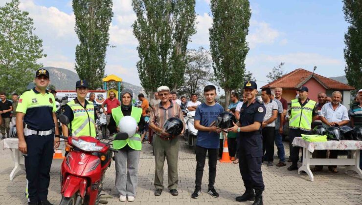 Jandarma “Köy Yolunda Trafikte Her şey Yolunda” projesini tanıttı