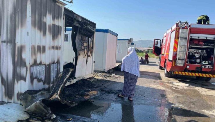 Kahramanmaraş Havalimanı’nda yangın