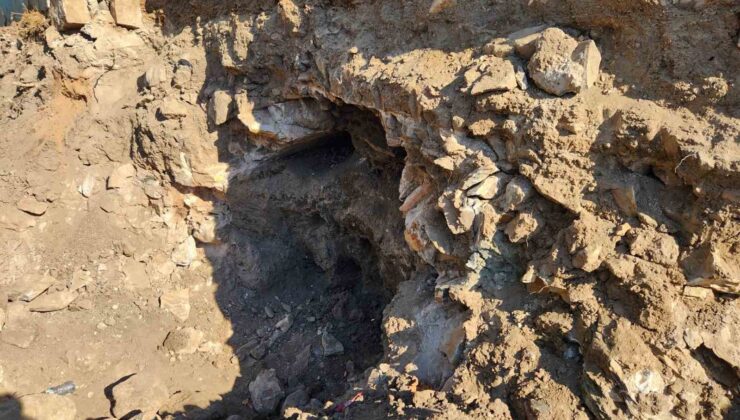 Kahramanmaraş’ta tarihi kemer ortaya çıkartıldı