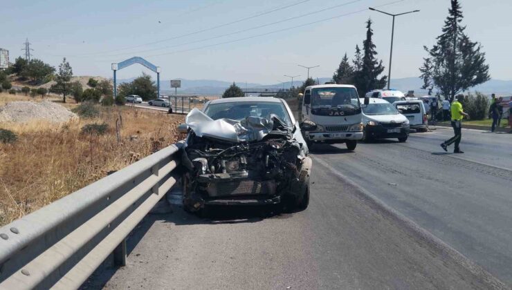 Kahramanmaraş’ta trafik kazası: 6 yaralı