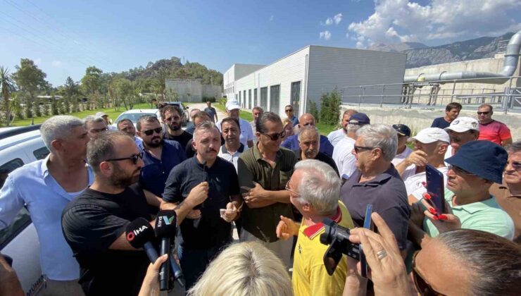 Kemer Çamyuva Atık Su Tesisindeki koku sorunu